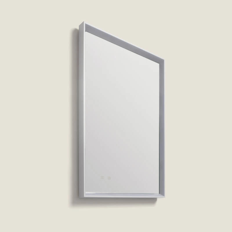 Specchio da Bagno con Luce LED e Antiappannamento 70x50 cm Maia
