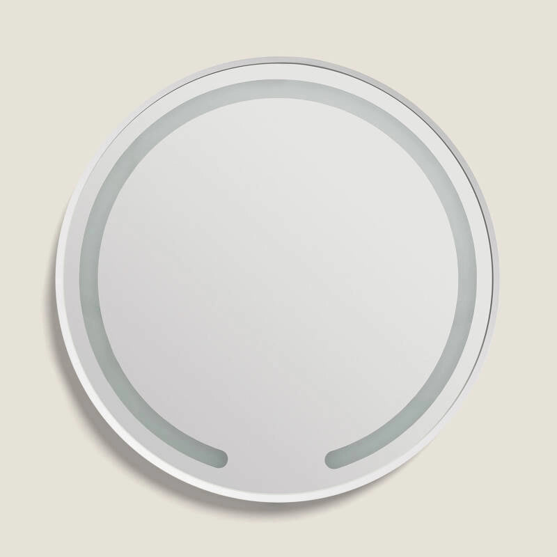 Specchio da Bagno con Luce LED e Antiappannamento Ø60 cm Nour