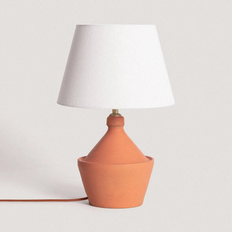 Lampada da Tavolo Terracotta Aike ILUZZIA