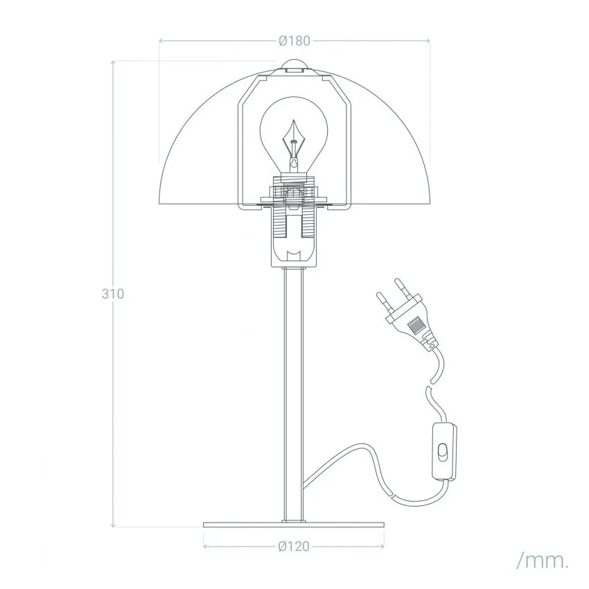 Lampada da Tavolo Wavuli