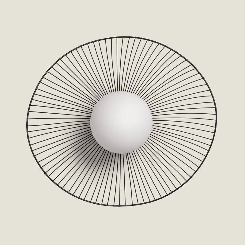 Lampada da Soffitto Metallo e Vetro Moad