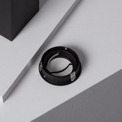 Applique da Soffitto Alluminio Jaspe Nero