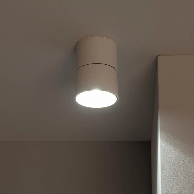 Applique LED 7W Alluminio Circolare Bianco New Onuba