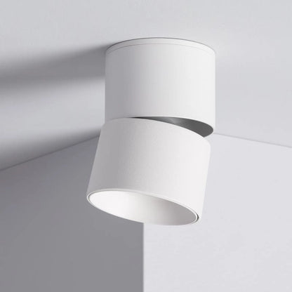 Applique LED 7W Alluminio Circolare Bianco New Onuba