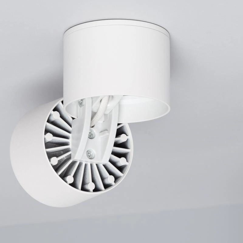 Applique LED 7W Alluminio Circolare Bianco New Onuba