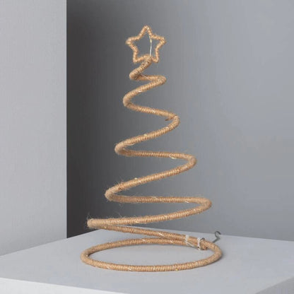 Albero di Natale LED Corda a Pile Spiraly