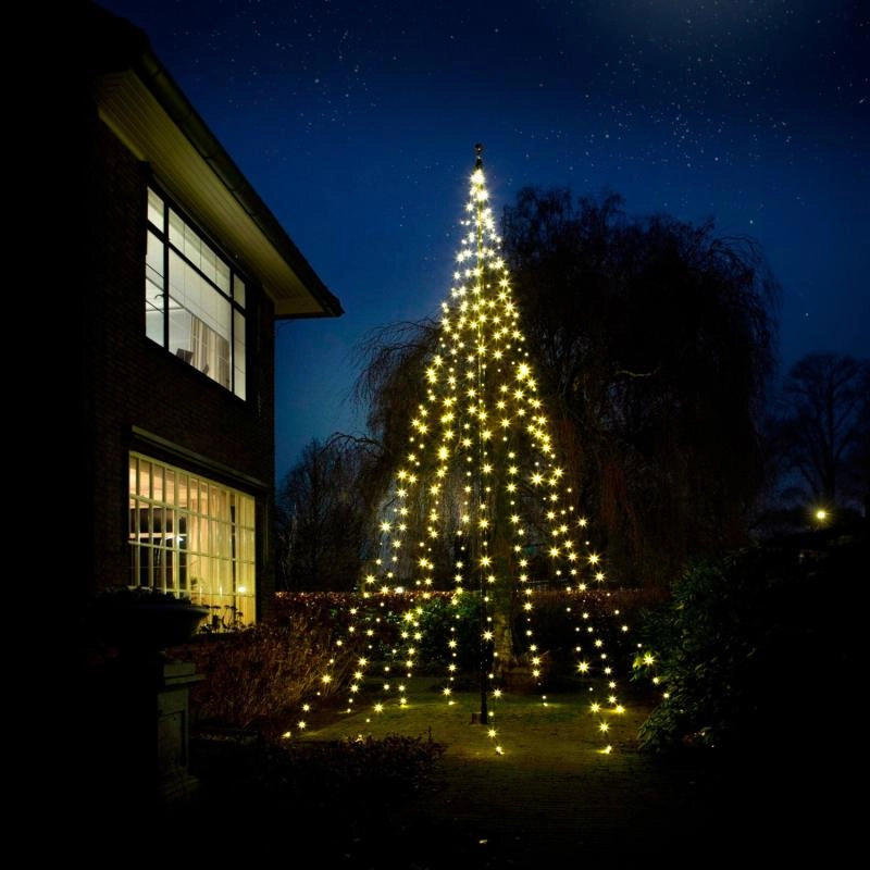 Tenda Ghirlanda LED Esterno per Albero 8m