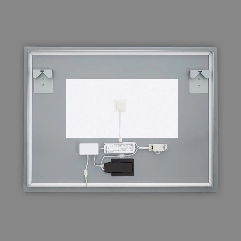 Specchio da Bagno con Luce LED e Antiappannamento 60x80 cm Sarakiniko