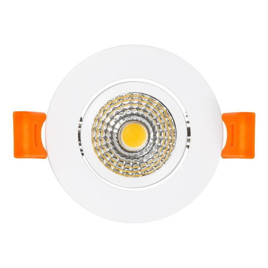 Faretto Downlight LED 5W Circolare COB CRI90 Foro Ø 70 mm