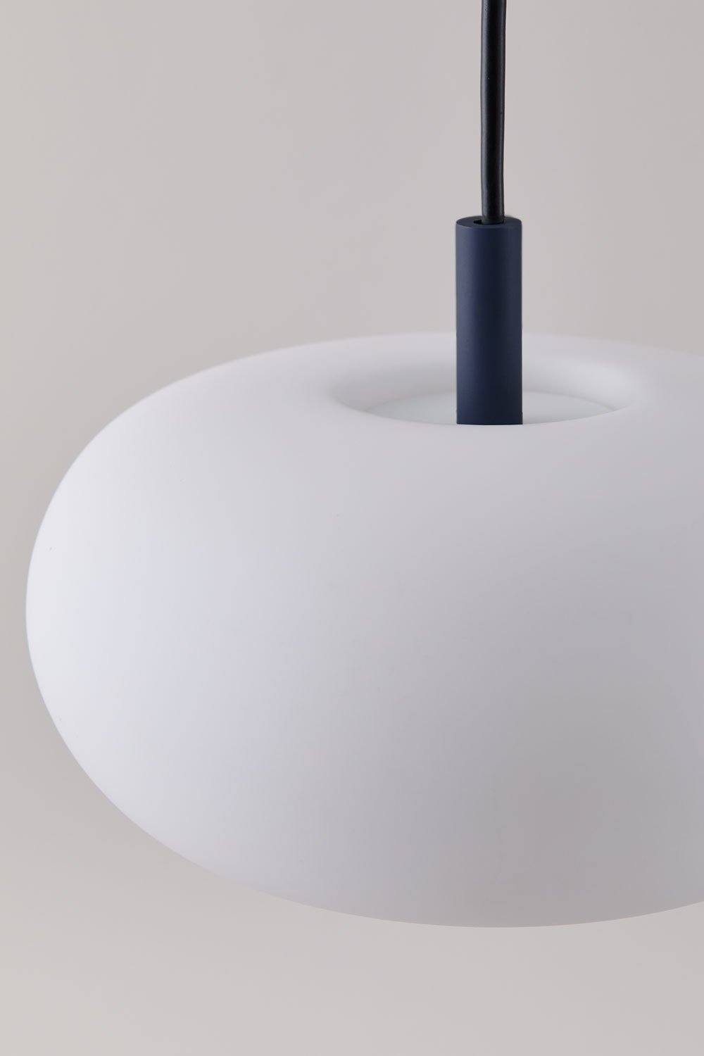 Lampada da Soffitto a LED in Vetro e Acciaio Deruent