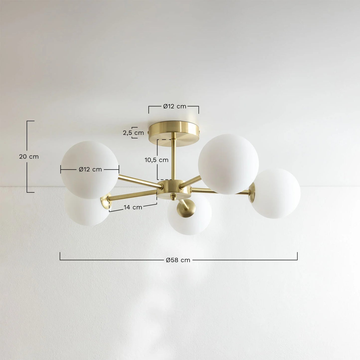 Lampada da soffitto Castefi