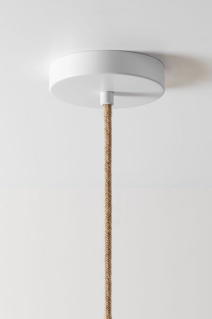 Lampada da soffitto in rafia Velcko