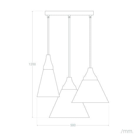 Lampada a Sospensione Metallo e Legno Dustin