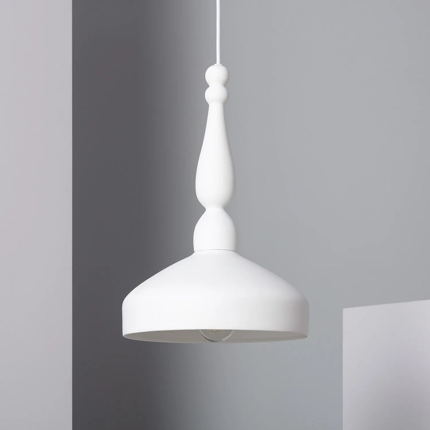 Lampada a sospensione in ceramica Almanzor per illuminazione cucina