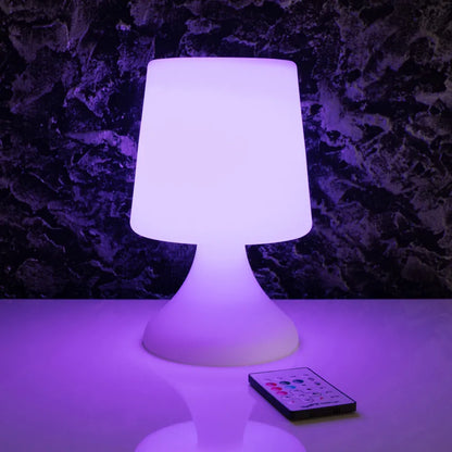 Lampada da Tavolo per Esterni LED 3W Solare RGBW con Altoparlante Bluetooth e Batteria USB Ricaricabile