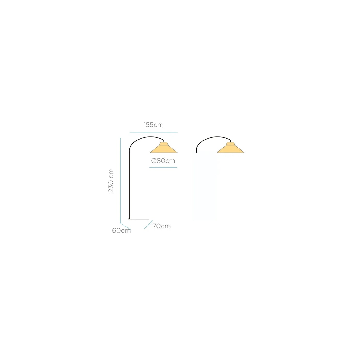 Lampada da Terra Niza 230 Battery NEWGARDEN