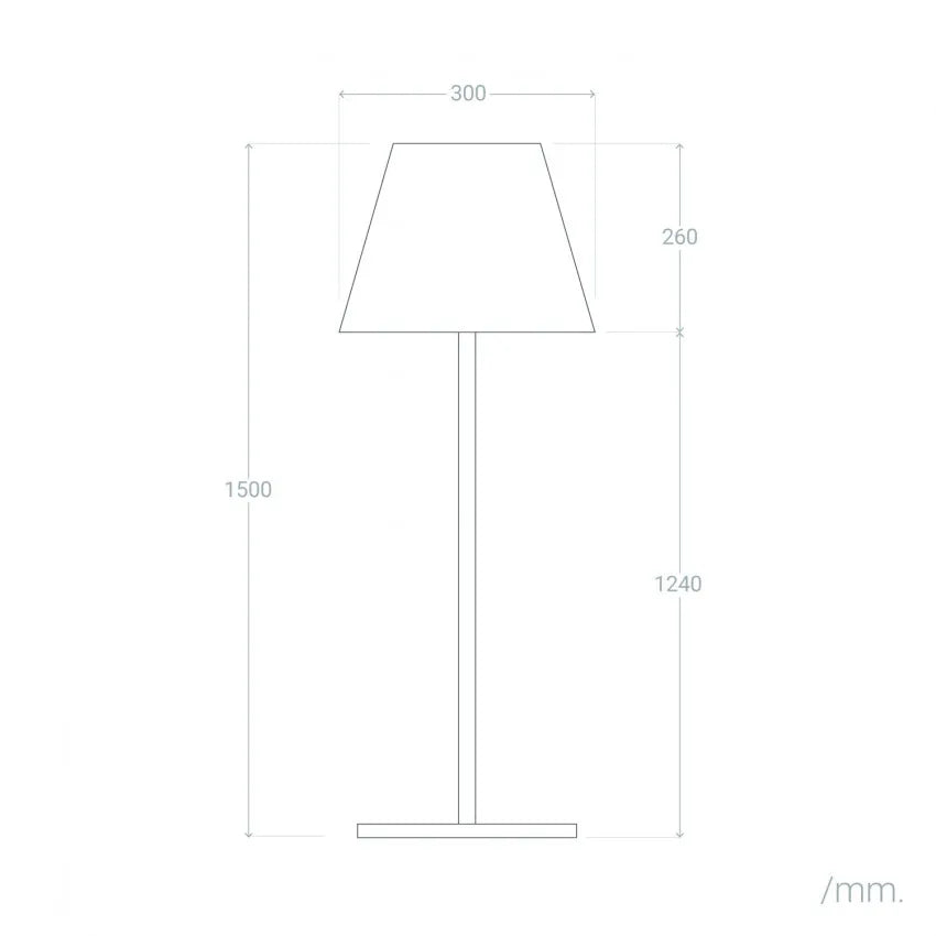 Lampada da Terra per Esterni Alluminio Maipo