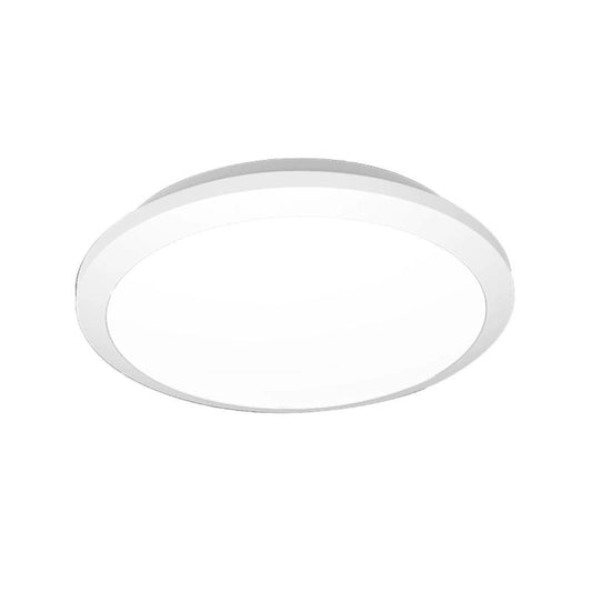 Plafoniera LED 12.5-18.5W Ø300 mm da Esterno Circolare CCT con Rilevatore di Movimento Radar e Luce di Emergenza